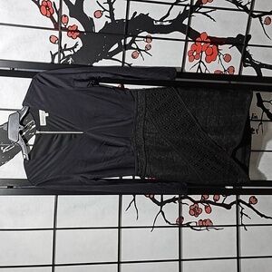 Blessed are the Meek Long‎ Sleeve Black Dress Size 2